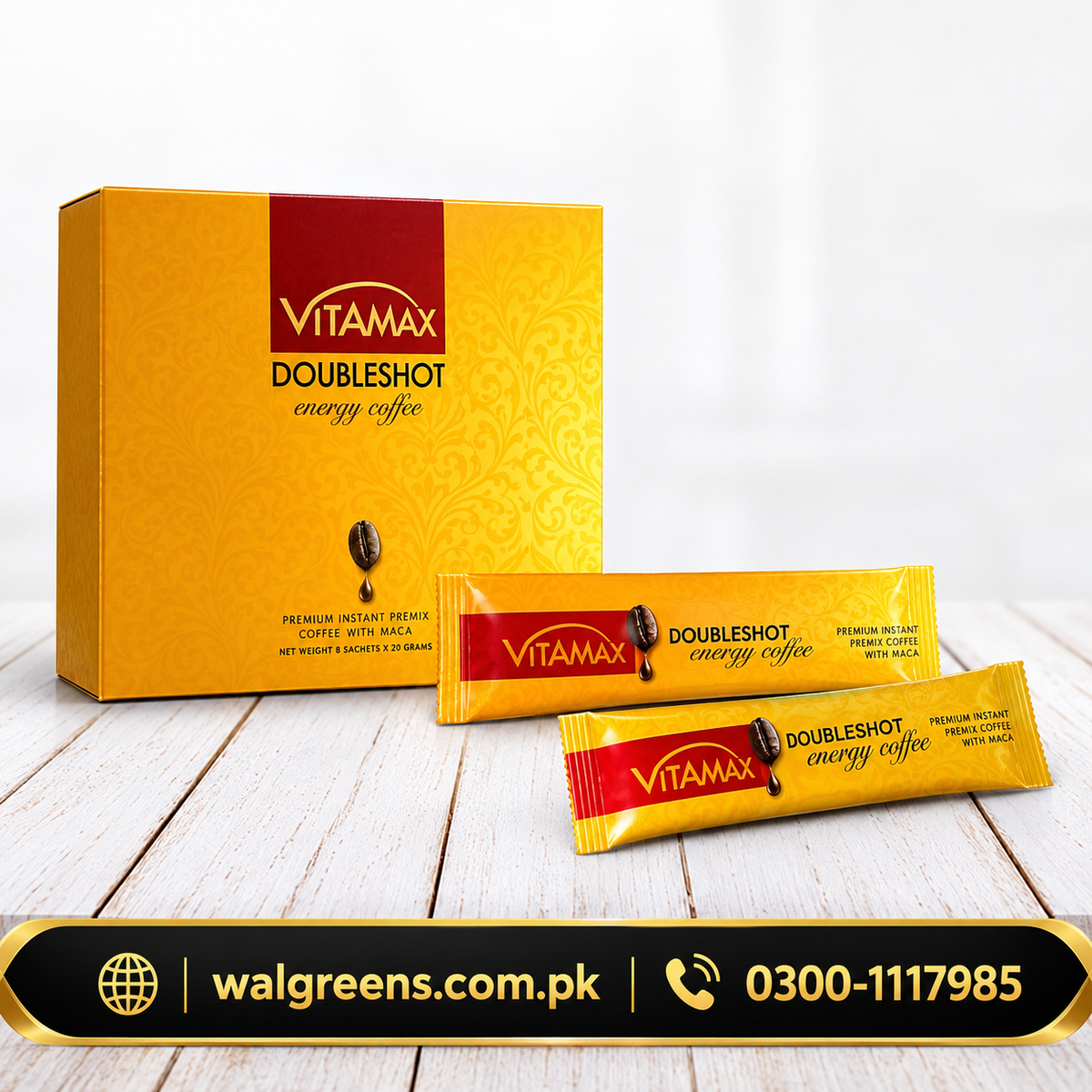 Vitamax Doubleshot Energy Coffee